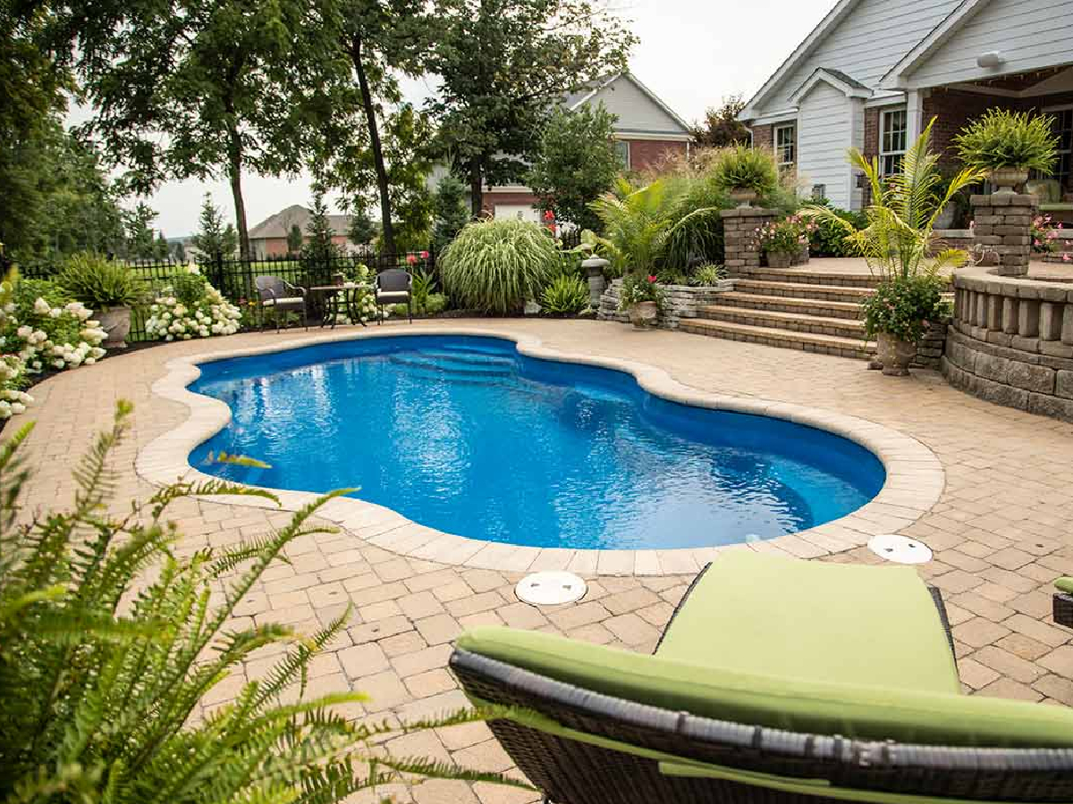 San Antonio pool company spa design project in progress</p> <p>